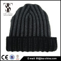 Custom Patch Cap Long Acrílico Beanie Knit Inverno Hat